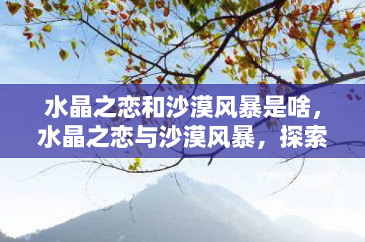 水晶之恋和沙漠风暴是啥，水晶之恋与沙漠风暴，探索两个神秘词汇的深层含义