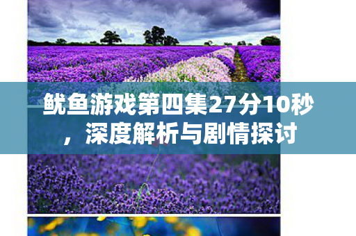 鱿鱼游戏第四集27分10秒,深度解析与剧情探讨 鱿鱼游戏第四集27分10秒,深度解析与剧情探讨