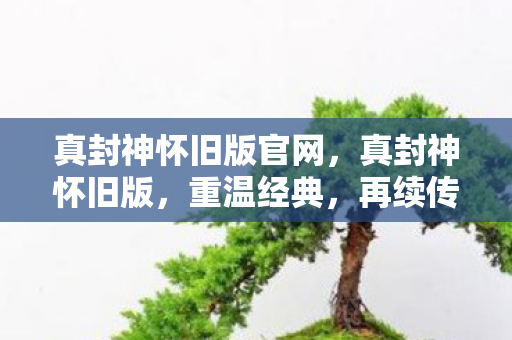 真封神怀旧版官网，真封神怀旧版，重温经典，再续传奇