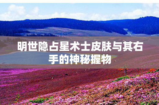 明世隐占星术士皮肤与其右手的神秘握物 明世隐占星术士皮肤与其右手的神秘握物