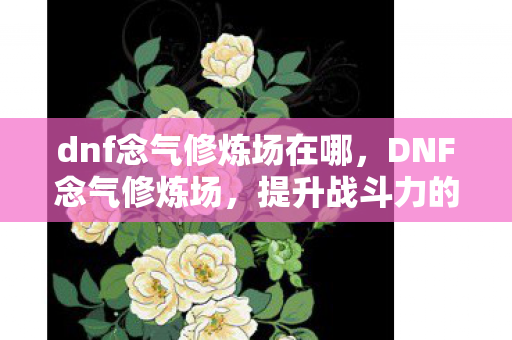 dnf念气修炼场在哪,DNF念气修炼场,提升战斗力的神秘之地 dnf念气修炼场在哪,DNF念气修炼场,提升战斗力的神秘之地