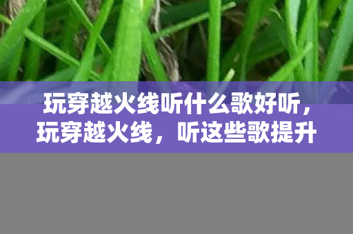 玩穿越火线听什么歌好听,玩穿越火线,听这些歌提升游戏氛围! 玩穿越火线听什么歌好听,玩穿越火线,听这些歌提升游戏氛围!