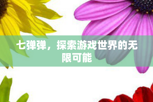 七弹弹,探索游戏世界的无限可能 七弹弹,探索游戏世界的无限可能