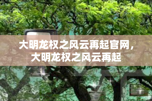 大明龙权之风云再起官网,大明龙权之风云再起 大明龙权之风云再起官网,大明龙权之风云再起
