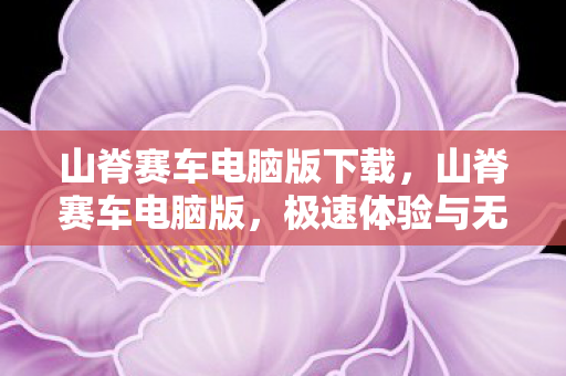 山脊赛车电脑版下载,山脊赛车电脑版,极速体验与无限可能的赛车之旅 山脊赛车电脑版下载,山脊赛车电脑版,极速体验与无限可能的赛车之旅