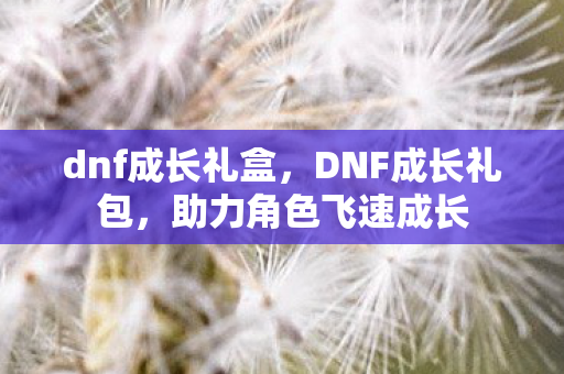 dnf成长礼盒,DNF成长礼包,助力角色飞速成长 dnf成长礼盒,DNF成长礼包,助力角色飞速成长