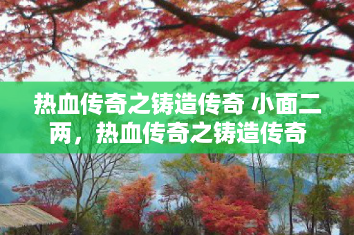热血传奇之铸造传奇 小面二两，热血传奇之铸造传奇