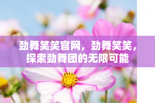 劲舞笑笑官网，劲舞笑笑，探索劲舞团的无限可能