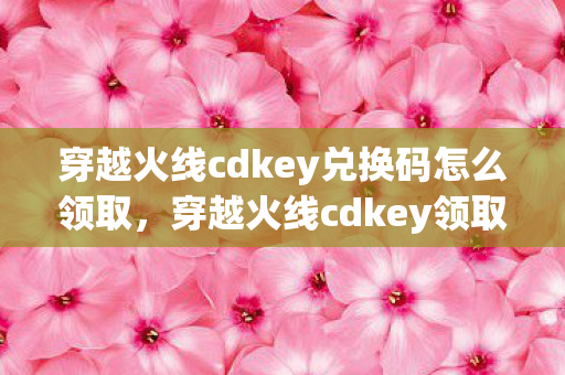 穿越火线cdkey兑换码怎么领取，穿越火线cdkey领取，官方正规渠道与注意事项