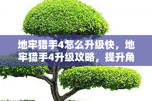 地牢猎手4怎么升级快,地牢猎手4升级攻略,提升角色实力的关键步骤 地牢猎手4怎么升级快,地牢猎手4升级攻略,提升角色实力的关键步骤