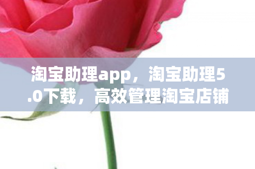 淘宝助理app,淘宝助理5.0下载,高效管理淘宝店铺的必备工具 淘宝助理app,淘宝助理5.0下载,高效管理淘宝店铺的必备工具