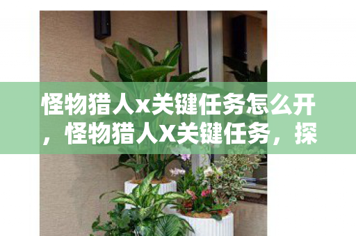 怪物猎人x关键任务怎么开,怪物猎人X关键任务,探索未知,挑战极限 怪物猎人x关键任务怎么开,怪物猎人X关键任务,探索未知,挑战极限