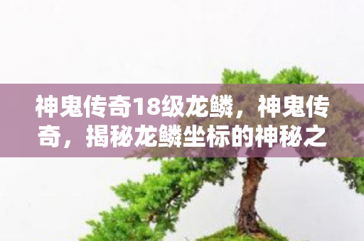 神鬼传奇18级龙鳞,神鬼传奇,揭秘龙鳞坐标的神秘之旅 神鬼传奇18级龙鳞,神鬼传奇,揭秘龙鳞坐标的神秘之旅