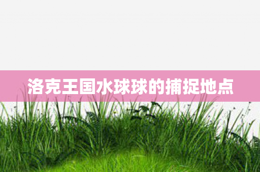 洛克王国水球球的捕捉地点 洛克王国水球球的捕捉地点