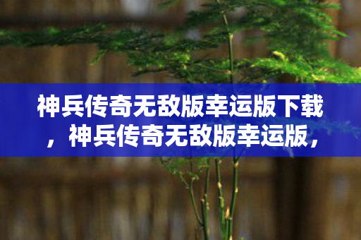 神兵传奇无敌版幸运版下载,神兵传奇无敌版幸运版,探索未知世界的奇幻之旅 神兵传奇无敌版幸运版下载,神兵传奇无敌版幸运版,探索未知世界的奇幻之旅