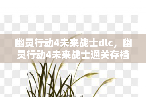 幽灵行动4未来战士dlc,幽灵行动4未来战士通关存档,未来战场的荣耀与遗产 幽灵行动4未来战士dlc,幽灵行动4未来战士通关存档,未来战场的荣耀与遗产