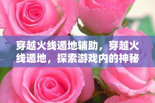 穿越火线遁地辅助,穿越火线遁地,探索游戏内的神秘空间 穿越火线遁地辅助,穿越火线遁地,探索游戏内的神秘空间