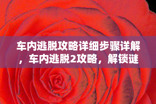 车内逃脱攻略详细步骤详解,车内逃脱2攻略,解锁谜题,智取逃生 车内逃脱攻略详细步骤详解,车内逃脱2攻略,解锁谜题,智取逃生