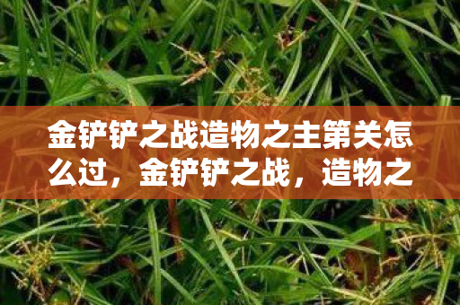 金铲铲之战造物之主第关怎么过,金铲铲之战,造物之主第X关攻略 金铲铲之战造物之主第关怎么过,金铲铲之战,造物之主第X关攻略