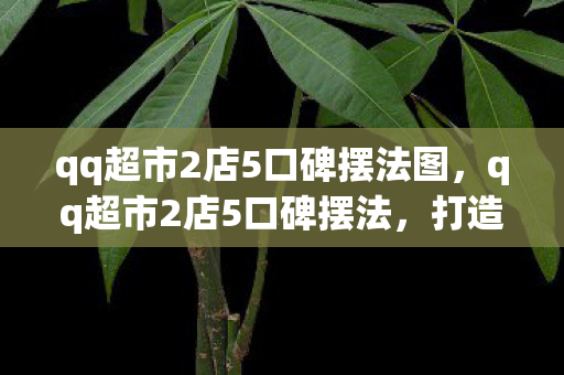 qq超市2店5口碑摆法图,qq超市2店5口碑摆法,打造卓越顾客体验的关键 qq超市2店5口碑摆法图,qq超市2店5口碑摆法,打造卓越顾客体验的关键
