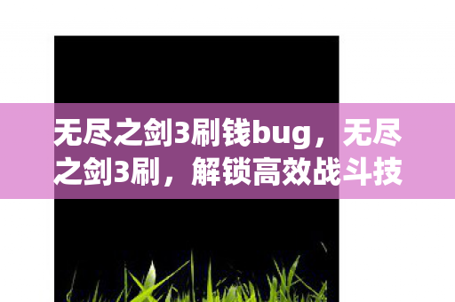 无尽之剑3刷钱bug,无尽之剑3刷,解锁高效战斗技巧,提升游戏乐趣 无尽之剑3刷钱bug,无尽之剑3刷,解锁高效战斗技巧,提升游戏乐趣