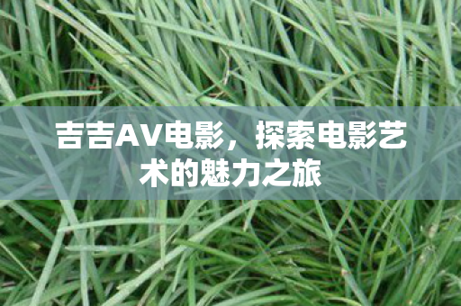 吉吉AV电影,探索电影艺术的魅力之旅 吉吉AV电影,探索电影艺术的魅力之旅