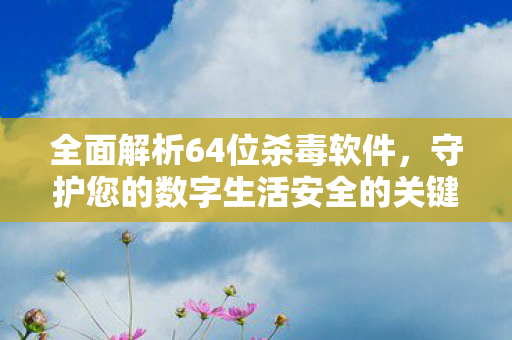 全面解析64位杀毒软件,守护您的数字生活安全的关键 全面解析64位杀毒软件,守护您的数字生活安全的关键