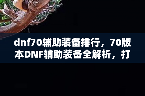 dnf70辅助装备排行,70版本DNF辅助装备全解析,打造最强战斗力的必备神器 dnf70辅助装备排行,70版本DNF辅助装备全解析,打造最强战斗力的必备神器