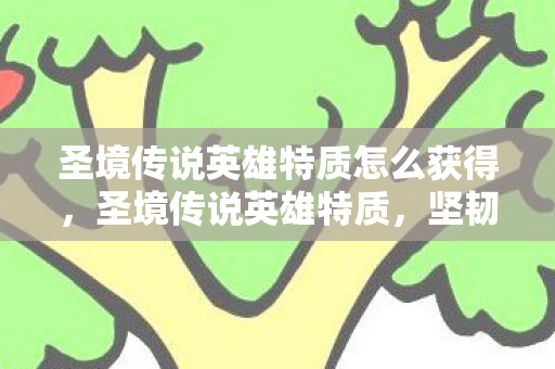 圣境传说英雄特质怎么获得,圣境传说英雄特质,坚韧不拔的勇者之心 圣境传说英雄特质怎么获得,圣境传说英雄特质,坚韧不拔的勇者之心