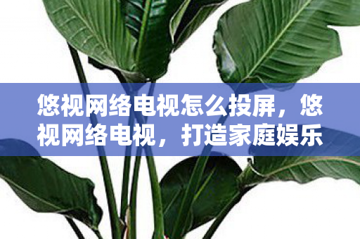 悠视网络电视怎么投屏,悠视网络电视,打造家庭娱乐新体验 悠视网络电视怎么投屏,悠视网络电视,打造家庭娱乐新体验
