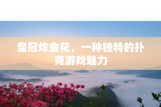 皇冠炸金花,一种独特的扑克游戏魅力 皇冠炸金花,一种独特的扑克游戏魅力