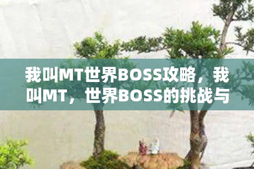 我叫MT世界BOSS攻略,我叫MT,世界BOSS的挑战与策略 我叫MT世界BOSS攻略,我叫MT,世界BOSS的挑战与策略