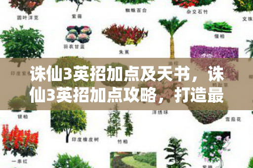 诛仙3英招加点及天书,诛仙3英招加点攻略,打造最强英招角色 诛仙3英招加点及天书,诛仙3英招加点攻略,打造最强英招角色