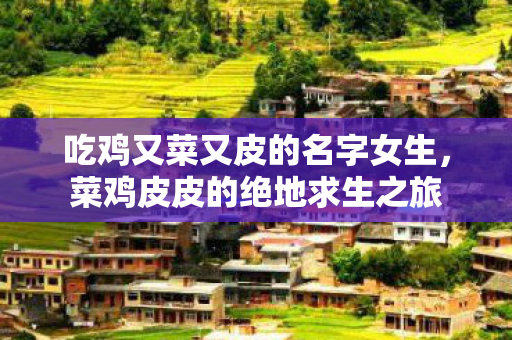 吃鸡又菜又皮的名字女生,菜鸡皮皮的绝地求生之旅 吃鸡又菜又皮的名字女生,菜鸡皮皮的绝地求生之旅