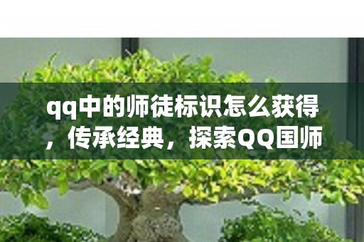 qq中的师徒标识怎么获得,传承经典,探索QQ国师的奇幻之旅 qq中的师徒标识怎么获得,传承经典,探索QQ国师的奇幻之旅