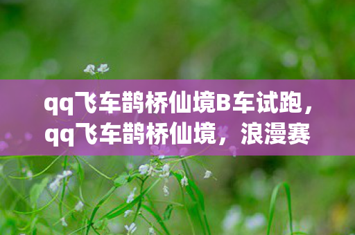 qq飞车鹊桥仙境B车试跑,qq飞车鹊桥仙境,浪漫赛道与梦幻赛车的完美融合 qq飞车鹊桥仙境B车试跑,qq飞车鹊桥仙境,浪漫赛道与梦幻赛车的完美融合