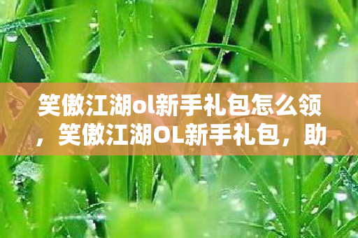 笑傲江湖ol新手礼包怎么领,笑傲江湖OL新手礼包,助你启程江湖之旅 笑傲江湖ol新手礼包怎么领,笑傲江湖OL新手礼包,助你启程江湖之旅