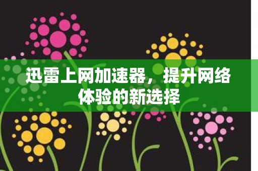 迅雷上网加速器,提升网络体验的新选择 迅雷上网加速器,提升网络体验的新选择