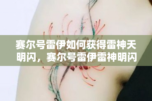 赛尔号雷伊如何获得雷神天明闪，赛尔号雷伊雷神明闪怎么学