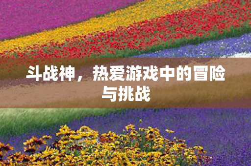斗战神,热爱游戏中的冒险与挑战 斗战神,热爱游戏中的冒险与挑战