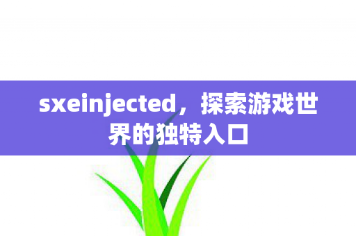 sxeinjected,探索游戏世界的独特入口 sxeinjected,探索游戏世界的独特入口
