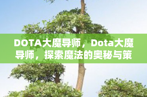 DOTA大魔导师，Dota大魔导师，探索魔法的奥秘与策略的深度