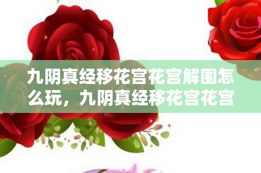 九阴真经移花宫花宫解围怎么玩,九阴真经移花宫花宫解围,江湖奇遇与门派风采 九阴真经移花宫花宫解围怎么玩,九阴真经移花宫花宫解围,江湖奇遇与门派风采