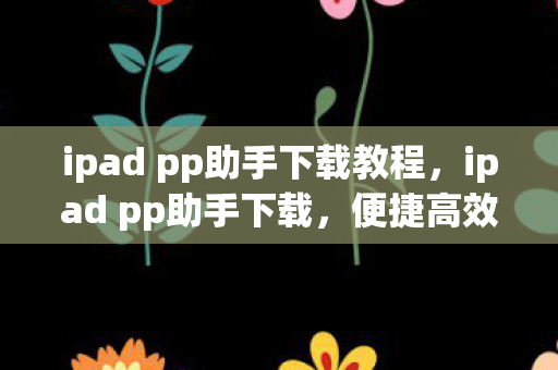 ipad pp助手下载教程,ipad pp助手下载,便捷高效,安全无忧的iOS设备管理工具 ipad pp助手下载教程,ipad pp助手下载,便捷高效,安全无忧的iOS设备管理工具