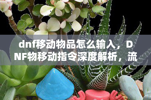dnf移动物品怎么输入,DNF物移动指令深度解析,流畅操作背后的秘密 dnf移动物品怎么输入,DNF物移动指令深度解析,流畅操作背后的秘密