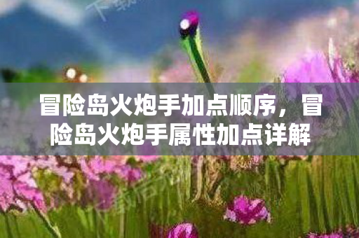 冒险岛火炮手加点顺序,冒险岛火炮手属性加点详解 冒险岛火炮手加点顺序,冒险岛火炮手属性加点详解