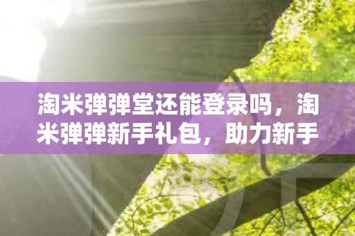 淘米弹弹堂还能登录吗图片