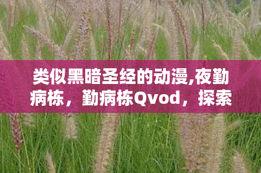 类似黑暗圣经的动漫,夜勤病栋,勤病栋Qvod,探索医疗剧的新视角 类似黑暗圣经的动漫,夜勤病栋,勤病栋Qvod,探索医疗剧的新视角