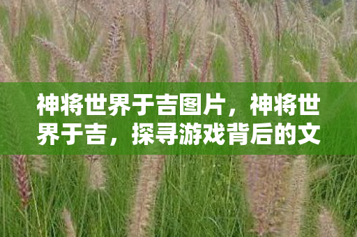 神将世界于吉图片,神将世界于吉,探寻游戏背后的文化魅力 神将世界于吉图片,神将世界于吉,探寻游戏背后的文化魅力