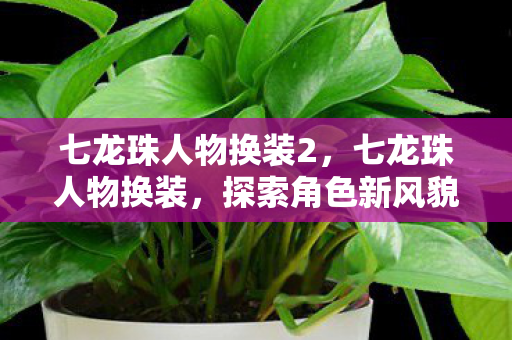 七龙珠人物换装2,七龙珠人物换装,探索角色新风貌 七龙珠人物换装2,七龙珠人物换装,探索角色新风貌